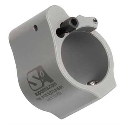 AR-15 SOLID ADJUSTABLE GAS BLOCK .750'' STAINLESS STEEL