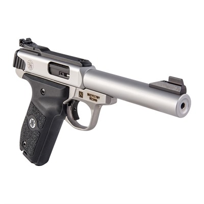 SW22 VICTORY TARGET 22LR 5.5'' BBL (2)10RD MAGS STAINLESS
