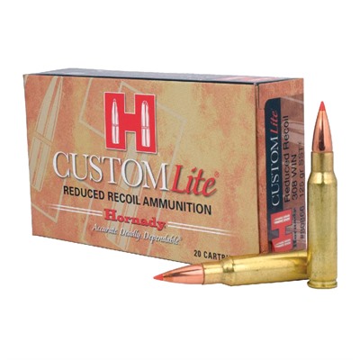 CUSTOM LITE 308 WINCHESTER 125GR SST POLYMER TIPPED 20/BOX