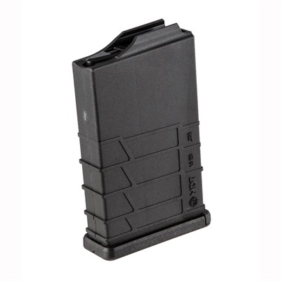 308 SHORT ACTION AICS 10RD POLYMER MAGAZINE, BLACK