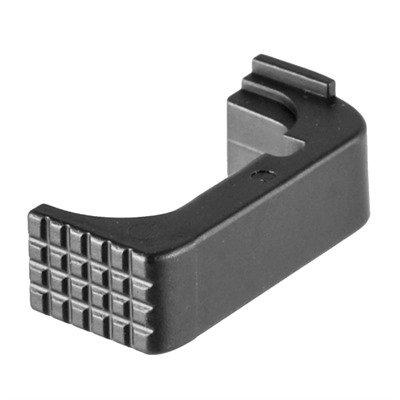G48/43X MAGAZINE CATCH, STEEL, BLACK