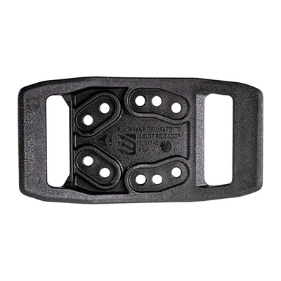 T-SERIES 2-SLOT BELT LOOP BLACK