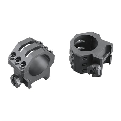 30MM SIX-HOLE PICATINNY RINGS, MEDIUM