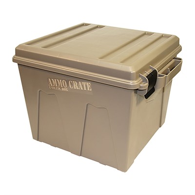 AMMO CRATE LARGE UTILITY BOX POLYMER DARK EARTH