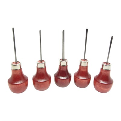 #107M SUB MINI PALM WOODCARVING 5 PIECE SET