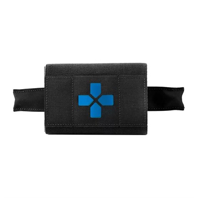 MICRO TRAUMA KIT NOW! ESSENTIAL SUPPLIES BELT MOUNT BLACK