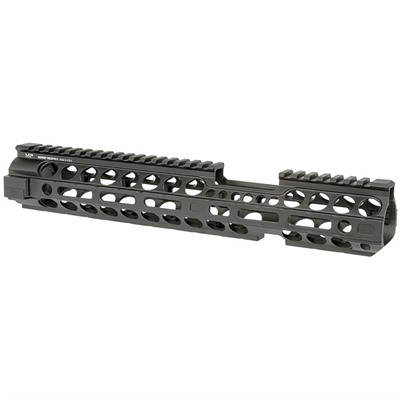 CARBINE TWO PIECE FULL LENGTH FREE FLOAT 12.63'' M-LOK BLACK
