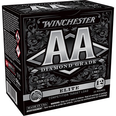 AA DIAMOND GRADE 12 GAUGE 2-3/4'' 1-1/8OZ #7.5 SHOT 25/BOX