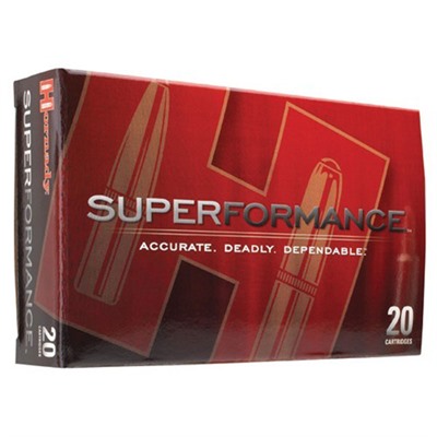 SUPERFORMANCE 308 WINCHESTER 165GR POLYMER TIPPED 20/BOX