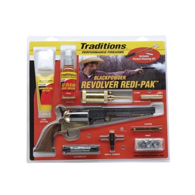 TRADITIONS 1851 NAVY REDI-PACK .44CAL 7.5'' OCTAGONAL BARREL