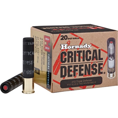 CRITICAL DEFENSE TRIPLE DEFENSE 410 BORE 2-1/2'' 20/BOX
