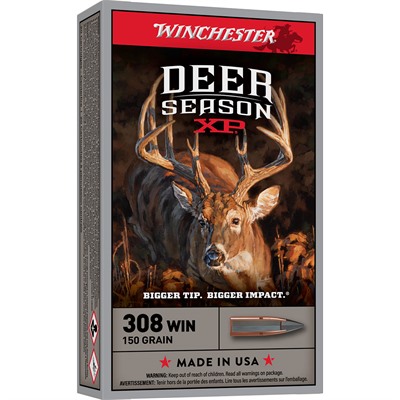 WINCHESTER DEER SEASON XP 308 WIN 150GR EXTREME POINT 20/BX