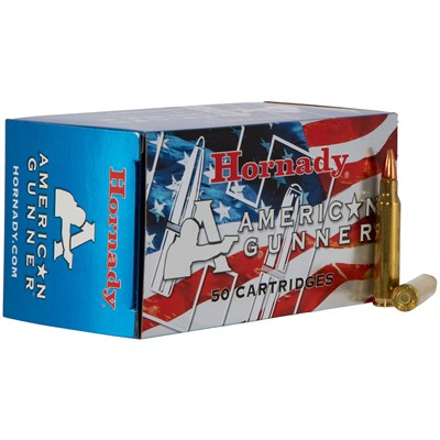 AMERICAN GUNNER 223 REMINGTON 55GR HOLLOW POINT MATCH 50/BX