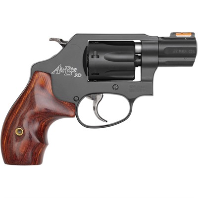 MODEL 351 PD J-FRAME 22 MAGNUM 1.88â BBL 7RD BLACK/WOOD