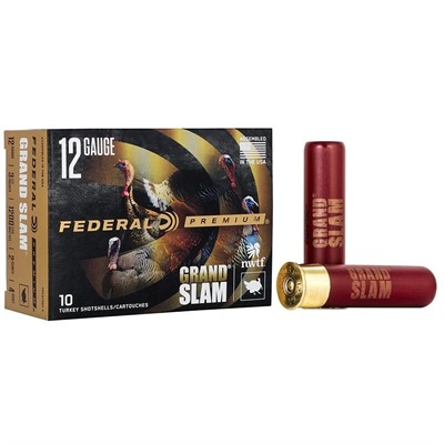 GRAND SLAM 12 GAUGE 3-1/2'' 2OZ #4 SHOT 10/BOX
