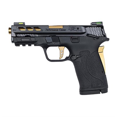 PC M&P380 SHIELD EZ M2.0 380 ACP 3.8â BBL (2)8RD GOLD/BLACK