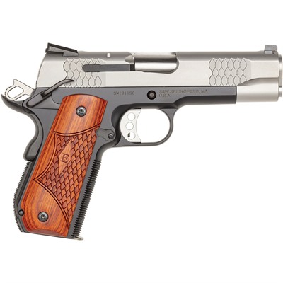 SW1911SC E-SERIES 45 ACP 4.25â BBL (1)7RD & (1)8RD TWO-TONE