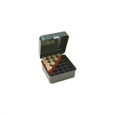 MTM SHOTSHELL BOX 25 ROUND FLIP-TOP 12 20 GAUGE UP TO 3IN