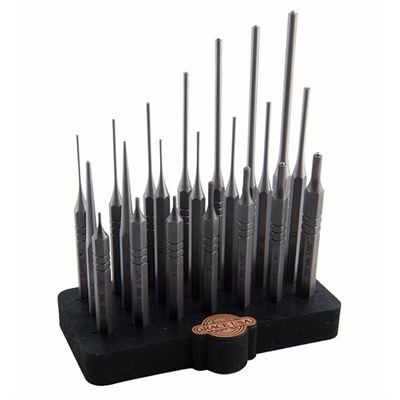 STEEL PUNCH SET WITH BENCH BLOCK 21 PIECE