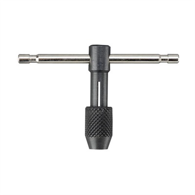 T-HANDLE TAP WRENCH, NO. 1E, 1/16'' TO 1/4'', STEEL