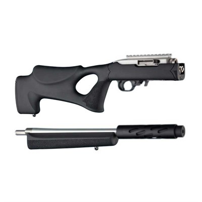 RUGER 10/22 TAKEDOWN STOCK THUMBHOLE RUBBER BLK