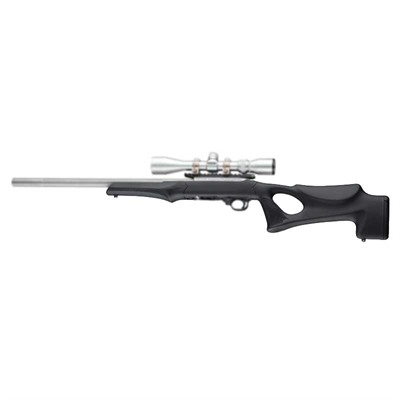 RUGER 10/22 .920 BARREL STOCK THUMBHOLE RUBBER BLK