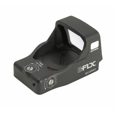 EFLX 6-MOA DOT RETICLE MINI REFLEX SIGHT BLACK
