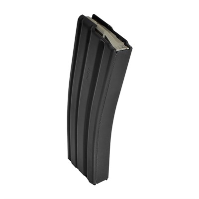 AR-15 5.56MM ALUMINUM MAG W/MAGPUL FOLLOWER 30 ROUND BLACK