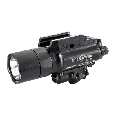 X400T TURBO HIGH CANDELA HANDGUN LIGHT + RED LASER BLACK