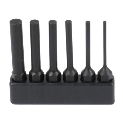 STEEL PIN PUNCH SET OF 6