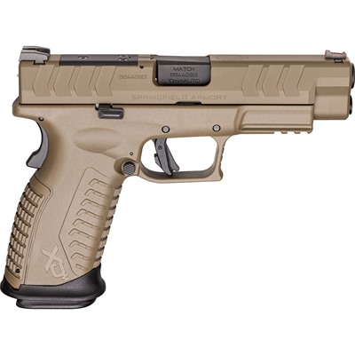 XD-M ELITE OSP 10MM AUTO 4.5'' BBL (2)16 ROUND MAGS FDE