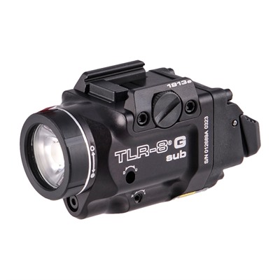 TLR-8 X G SUB GUN LIGHT WITH RAIL MOUNT FOR 1913 SHORT BLACK
