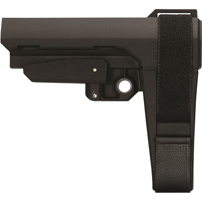 SBA3 5 POSITION ADJUSTABLE PISTOL STABILIZING BRACE BLACK