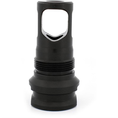 PRS MUZZLE BRAKE 0.375 3/4-20 THREADS SQUARE SHOULDER BLACK