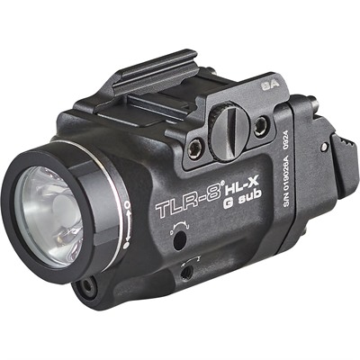 TLR-8 HL-X G SUB TACTICAL LIGHT W/GN LASER FOR HELLCAT BLACK