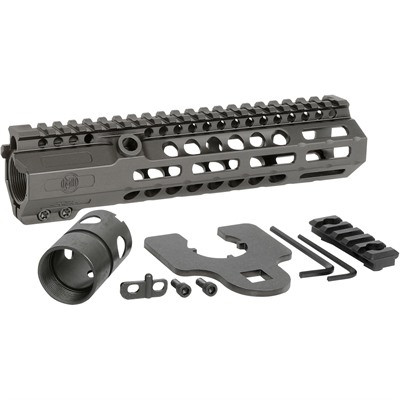COMBAT RAIL HD 9'' M-LOK HANDGUARD FOR AR-15 BLACK