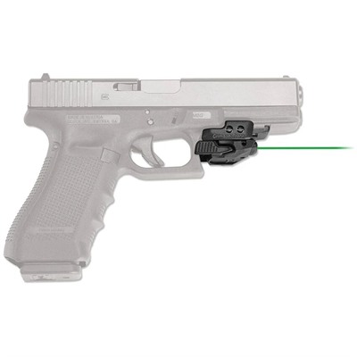 CMR-206 RAILMASTER UNIVERSAL GREEN LASER FOR FIREARMS BLACK