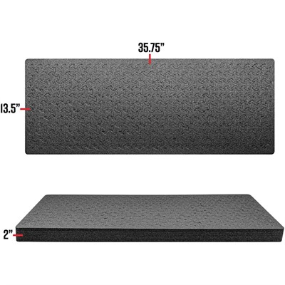 RAGAR CROSSLINK FOAM INSERT 35.75''X13.5'' FOR HARD RIFLE CASE