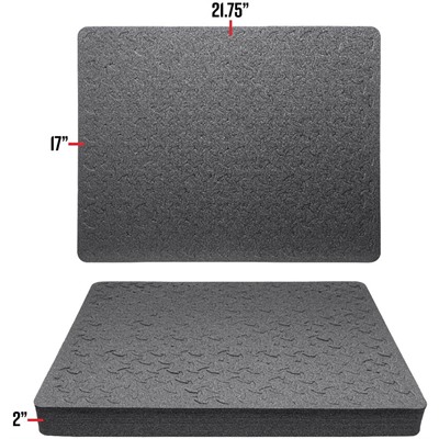 RAGAR CRSSLNK FOAM INSERT 21.75''X17'' FOR EQUIPMENT HARD CASE