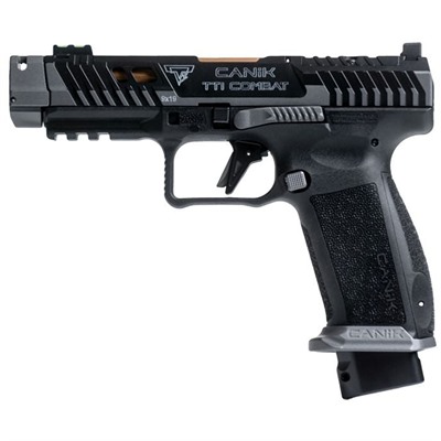TTI COMBAT 9MM LUGER 4.6'' BBL (2)18RD MAG SMOKE GRAY