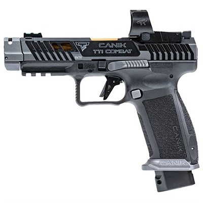 TTI COMBAT 9MM 4.6'' BBL (2)18RD MAG SMOKE GRAY W/MECANIK MO3