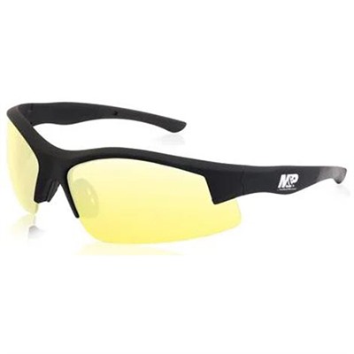 M&P SUPER COBRA HALF FRAME GLASSES W/AMBER LENS