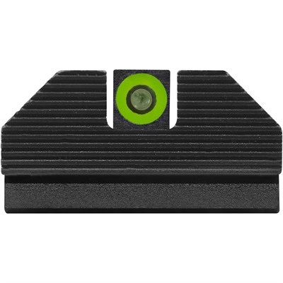 MIN NIGHT SIGHTS-GLOCK 17,19,22-24,26,27,31-36,38 BLK/GRN