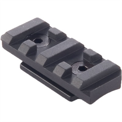 DIRECT THREAD MODULAR RAIL PICATINNY ALUMINUM BLACK 2''