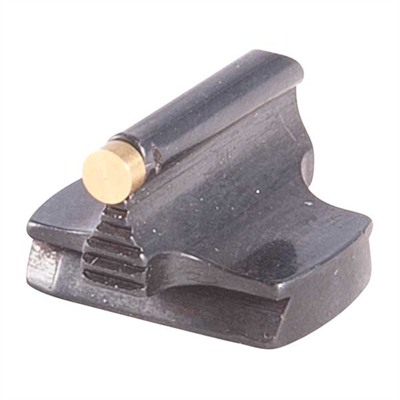 .375'' BARREL MOUNTED 3/32'' 37-W FRONT SIGHT BRASS GOLD