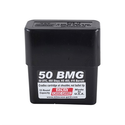 SLIP TOP RIFLE AMMO BOX 416 BARRETT - 50 BMG 10 ROUND BLACK