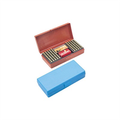 FLIP TOP RIMFIRE AMMO BOX 22LR/17 HMR 200 ROUND RED