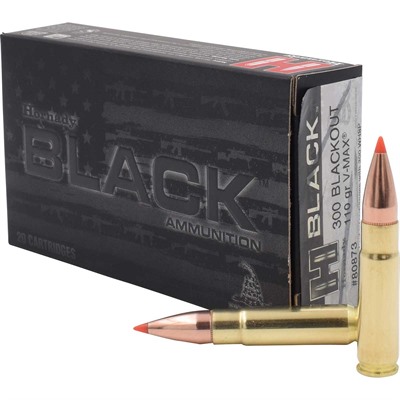 BLACK 300 AAC BLACKOUT 110GR V-MAX POLYMER TIPPED 20/BOX