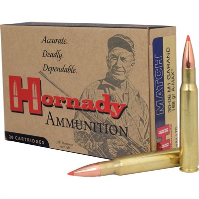30-06 SPRINGFIELD M1 GARAND 168GR ELD MATCH 20/BOX