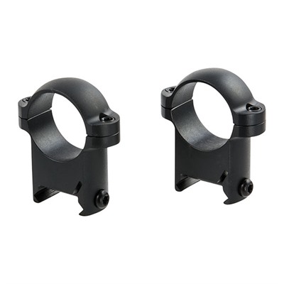 ZEE RINGS 1'' HIGH STEEL RINGS MATTE BLACK